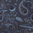 Star Wars Darth Vader Blue and Gray Paisley Tie - SARTORO820