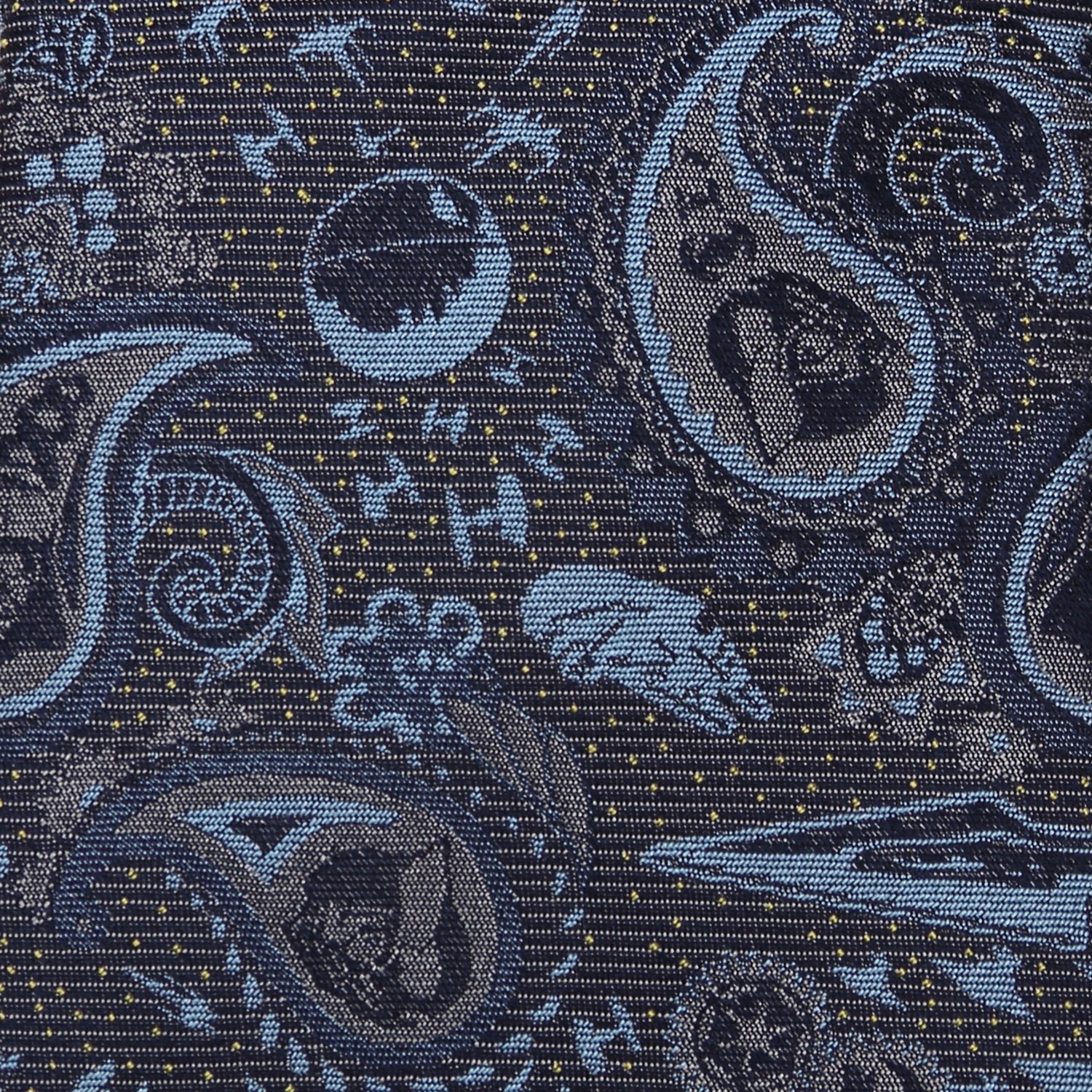Star Wars Darth Vader Blue and Gray Paisley Tie - SARTORO995