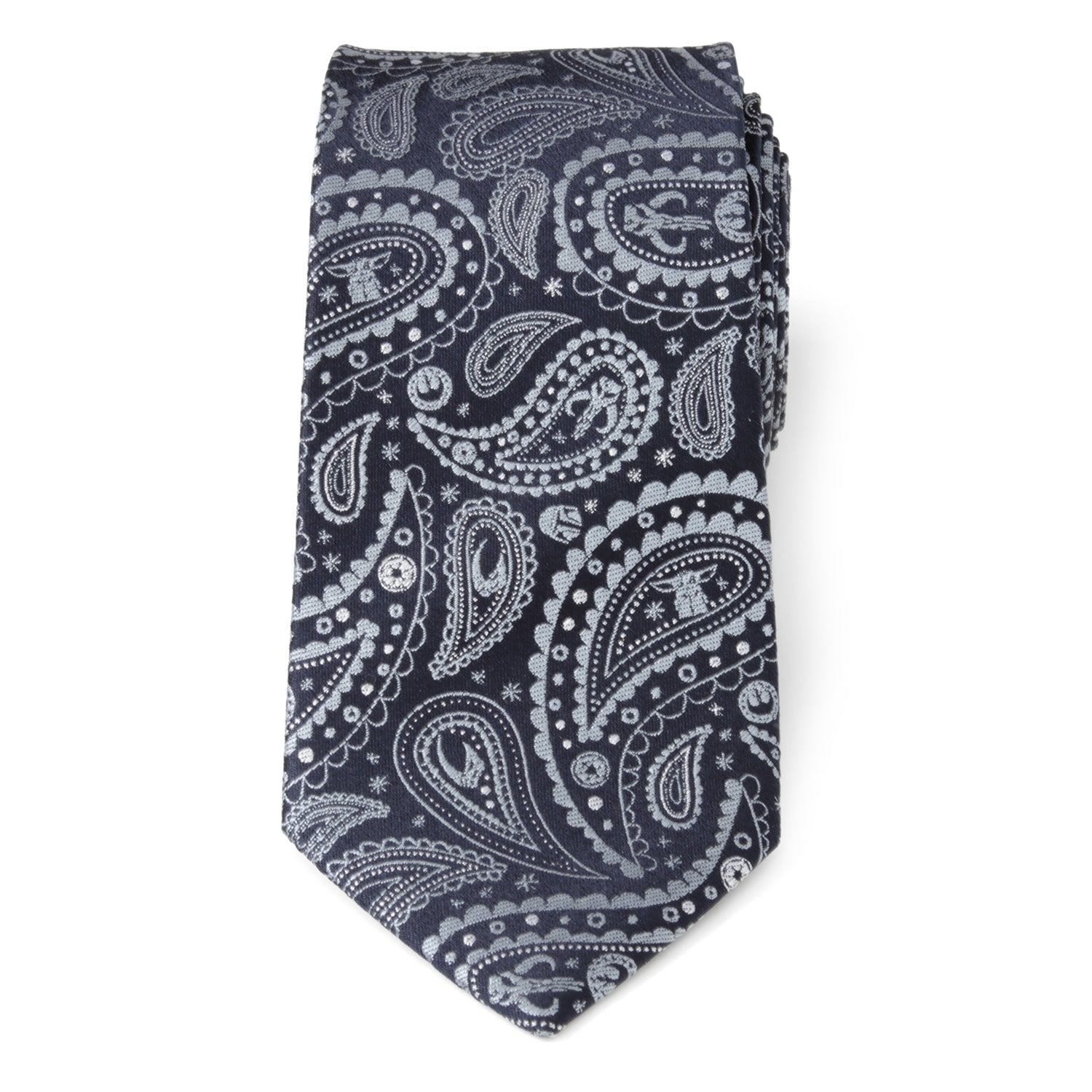 Star Wars Mandalorian Blue Paisley Tie - SARTORO73