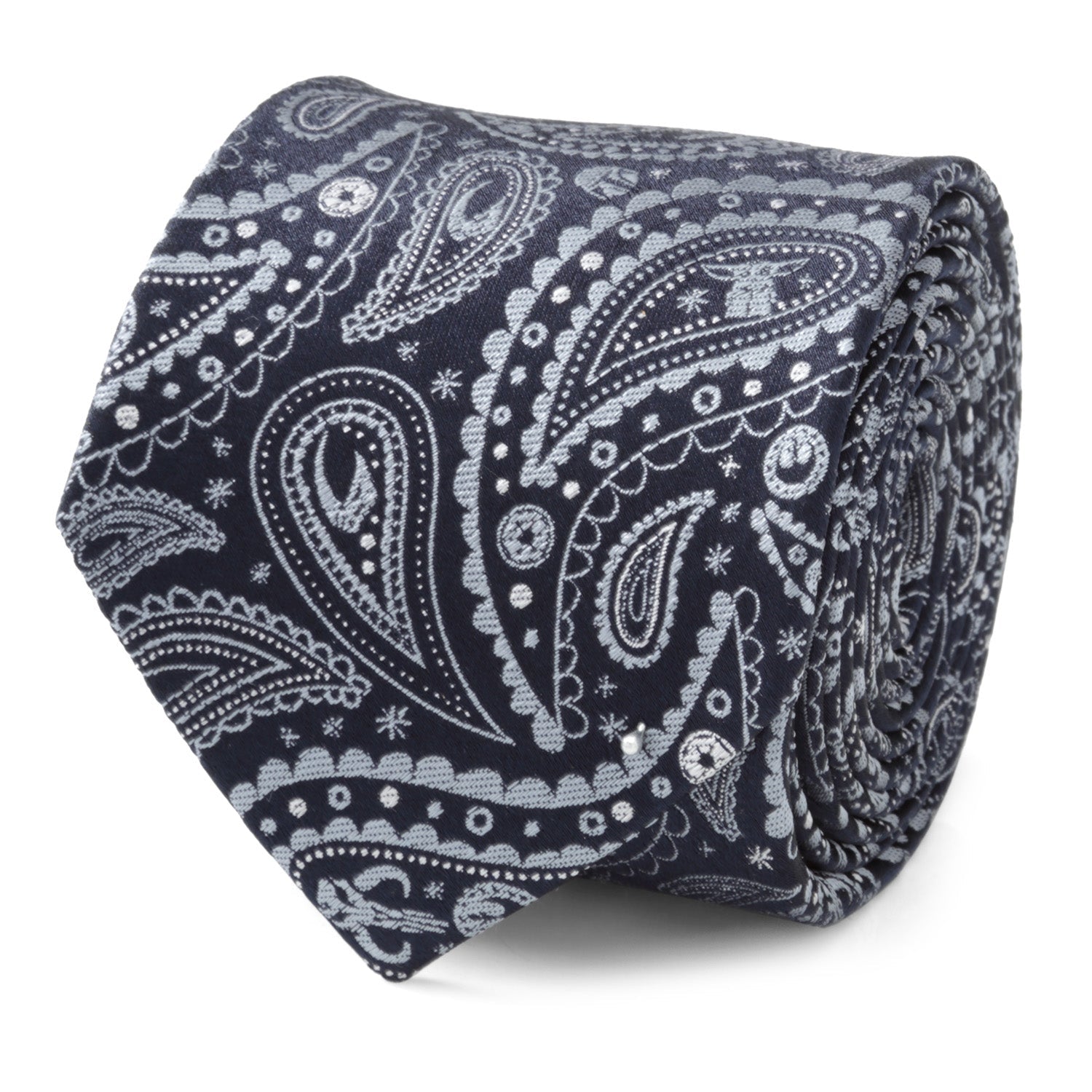 Star Wars Mandalorian Blue Paisley Tie871