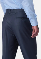 Steel Grey Twill Pants - SARTORO730