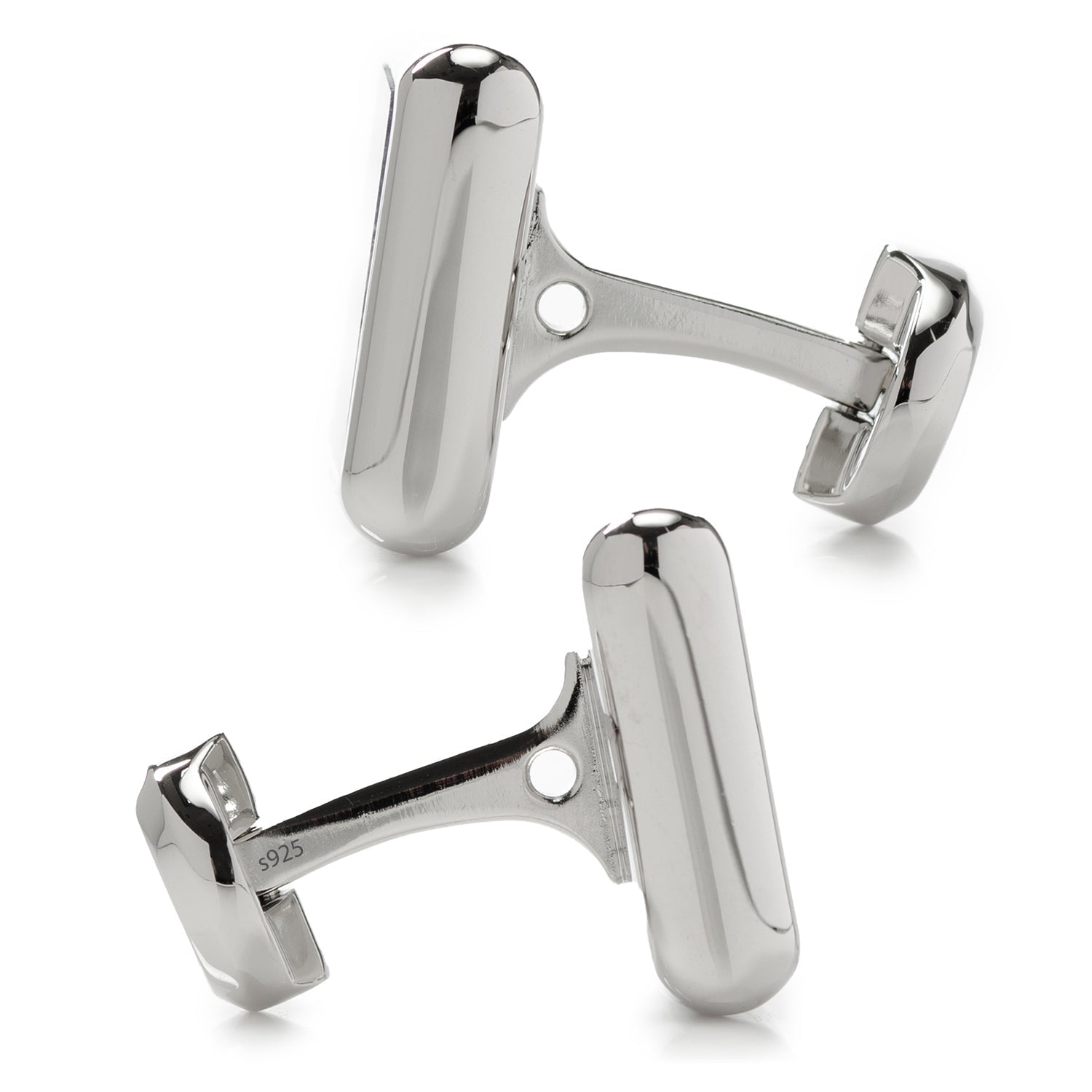 Sterling Silver and Lapis JFK Presidential Cufflinks - SARTORO111