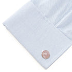 Sterling Silver Classic Formal Pink Mother of Pearl 5-Stud Set - SARTORO924