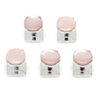 Sterling Silver Classic Formal Pink Mother of Pearl 5-Studs - SARTORO340