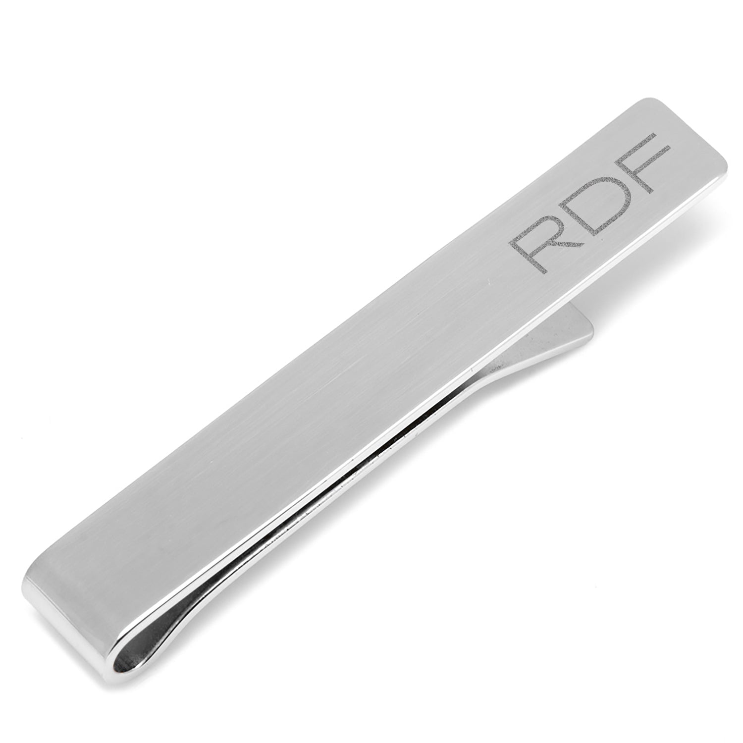 Sterling Silver Engravable Tie Bar - SARTORO505
