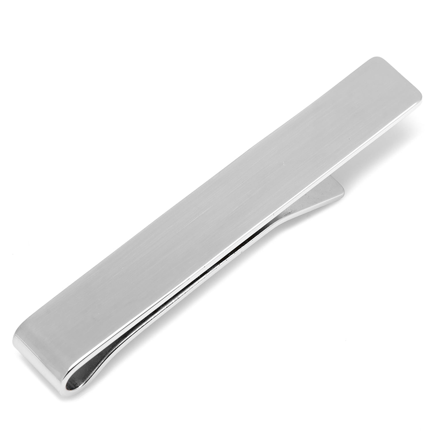 Sterling Silver Engravable Tie Bar - SARTORO475