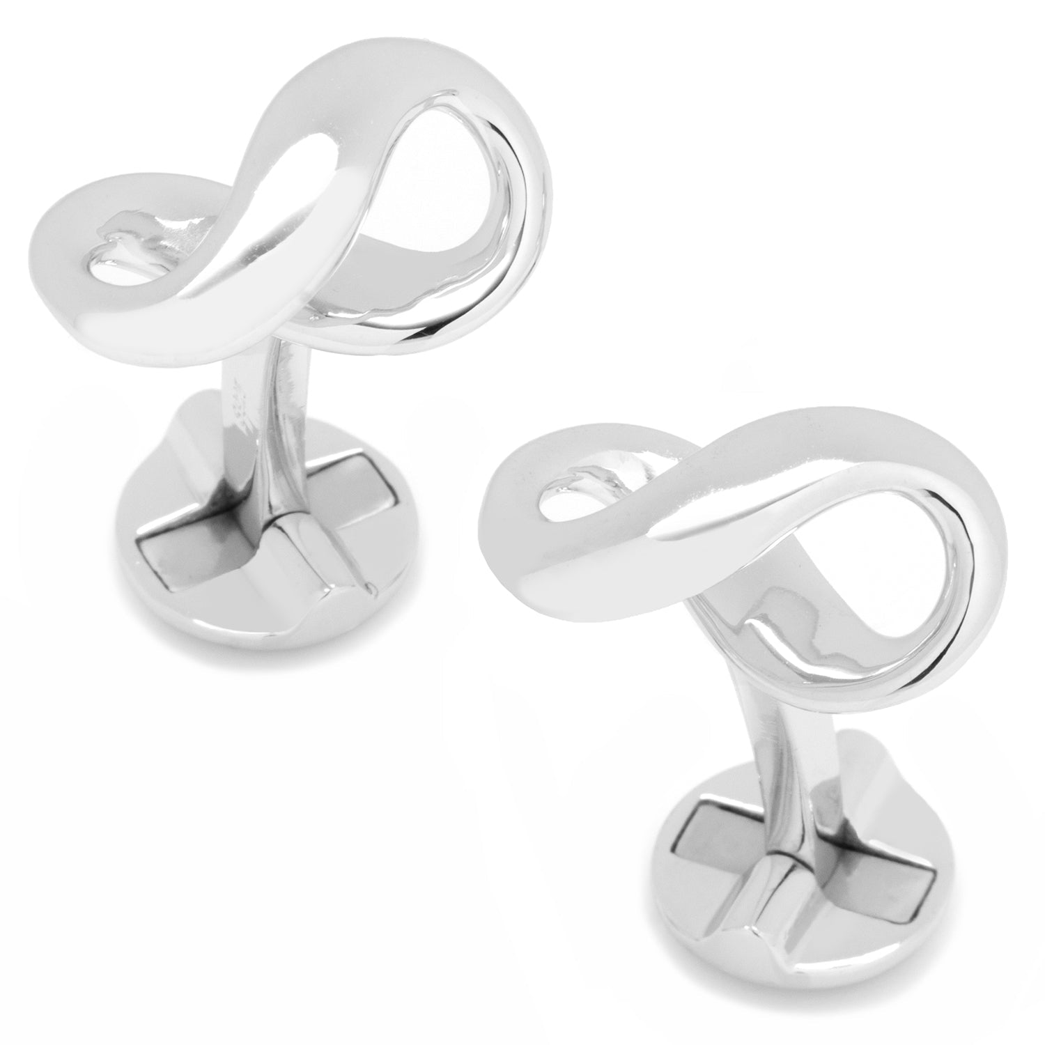 Sterling Silver Infinity Symbol Cufflinks816