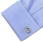 Sterling Silver Knot Cufflinks - SARTORO426