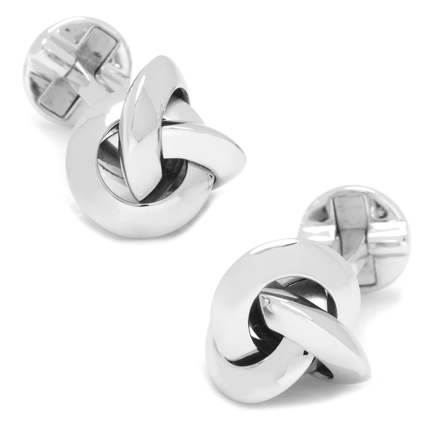 Sterling Silver Knot Cufflinks827