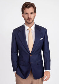 Stratos Blue Mohair Jacket
