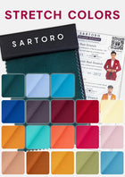 Stretch Colors Swatch Set - SARTORO928