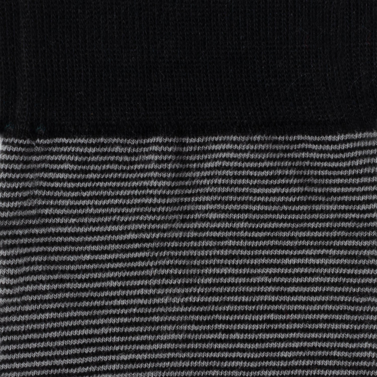 Striped Gray Black Men's Socks - SARTORO132