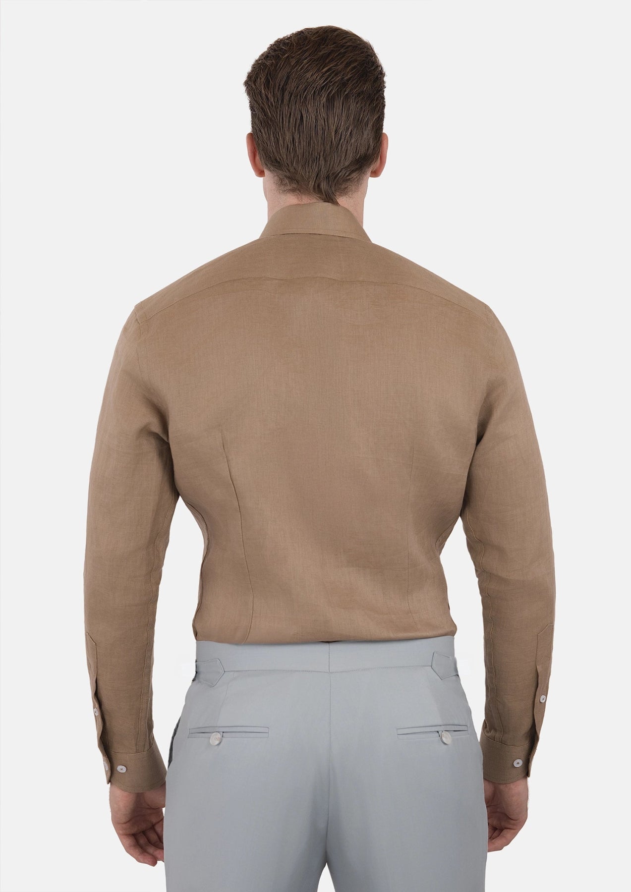 Taupe Gray Shirt - SARTORO