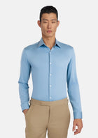 Teal Ultrasoft Bamboo Shirt - SARTORO187