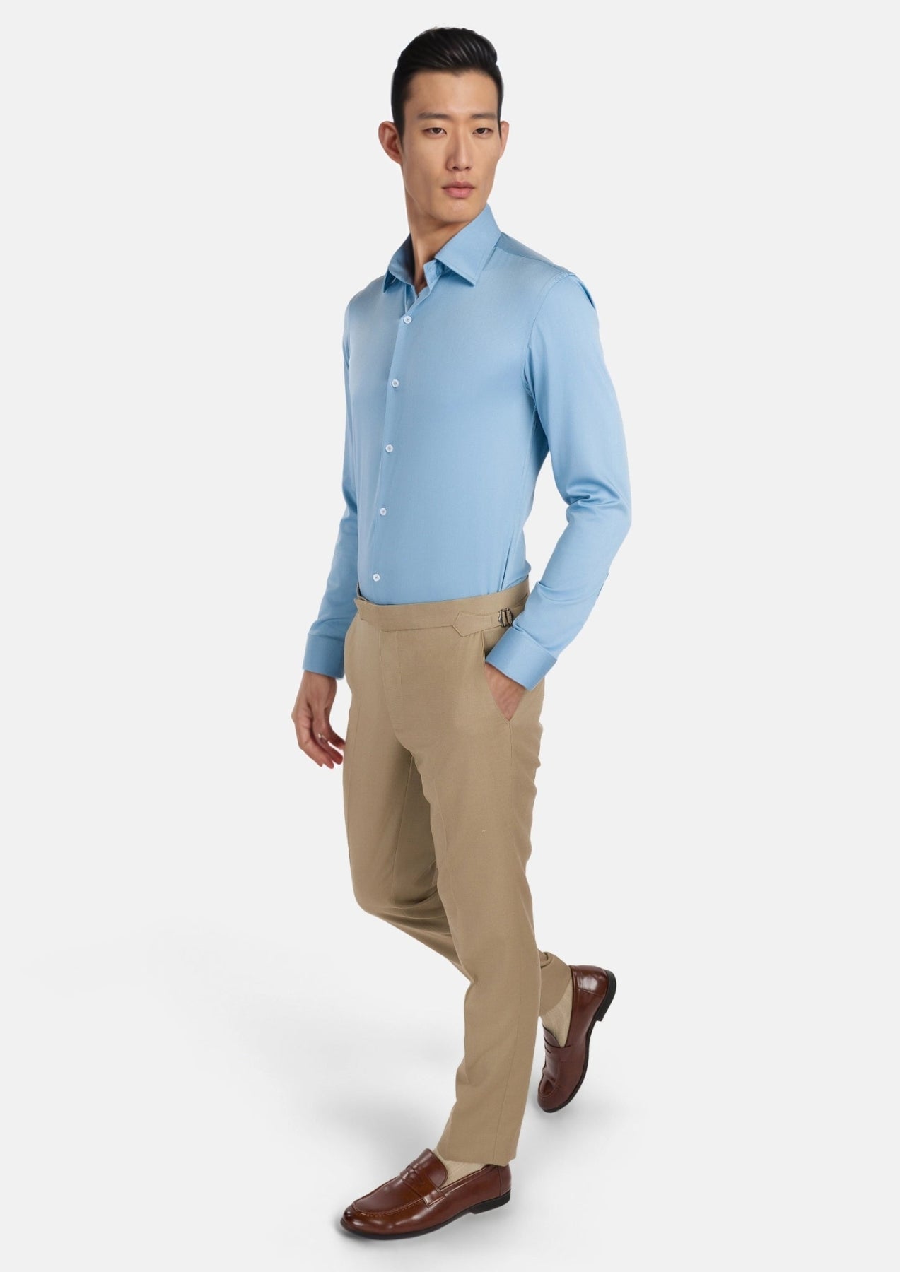 Teal Ultrasoft Bamboo Shirt - SARTORO