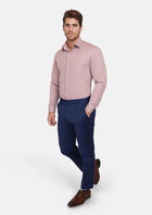 Textured Burgundy Shirt - SARTORO776