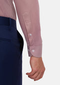 Textured Burgundy Shirt - SARTORO