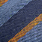 The Andrew Tie (Blue Orange Stripe Men's Tie) - SARTORO345