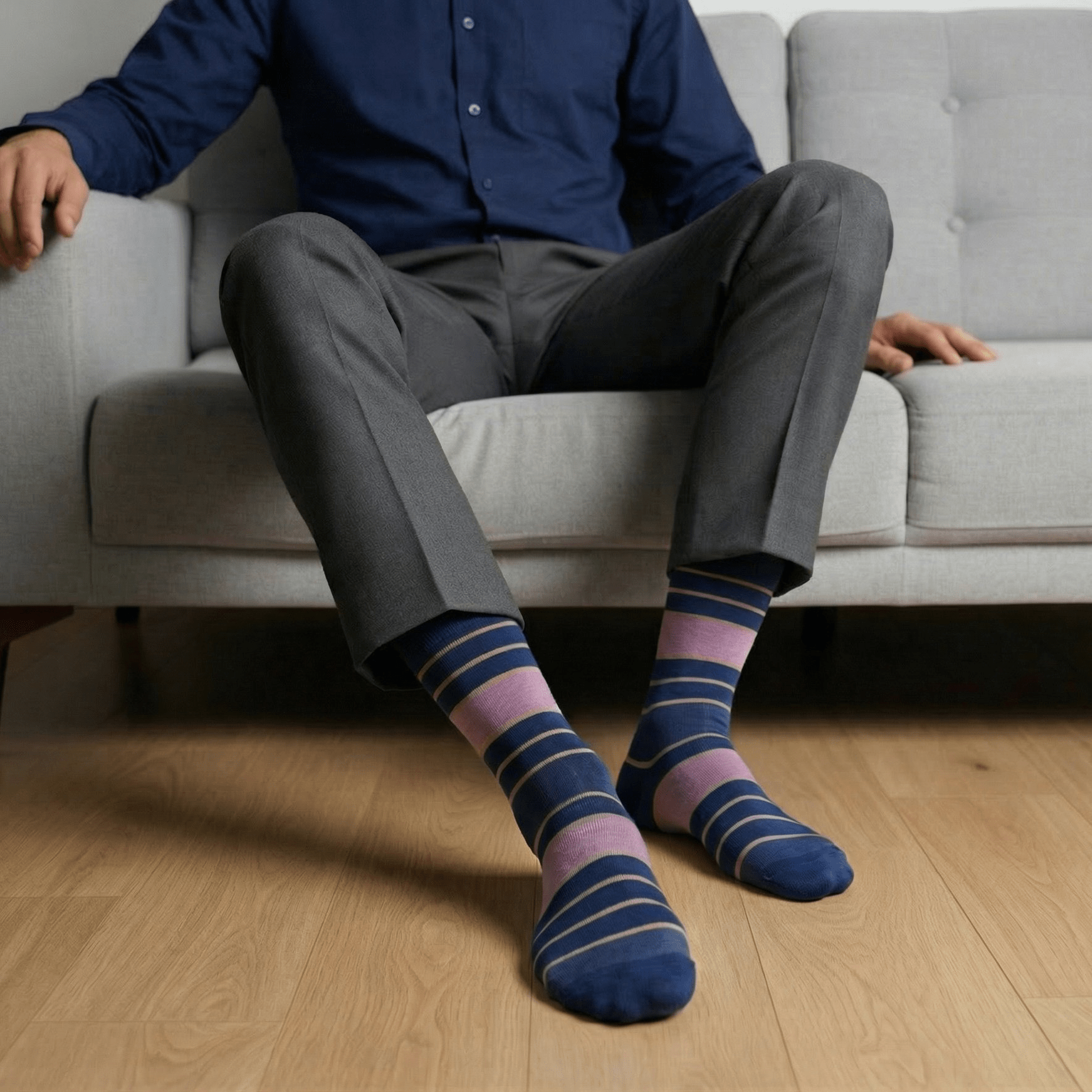The Blues Dress Sock Bundle - SARTORO550