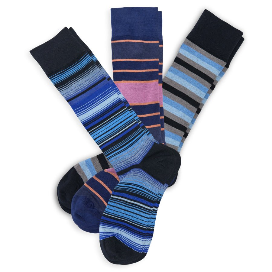 The Blues Dress Sock Bundle - SARTORO131