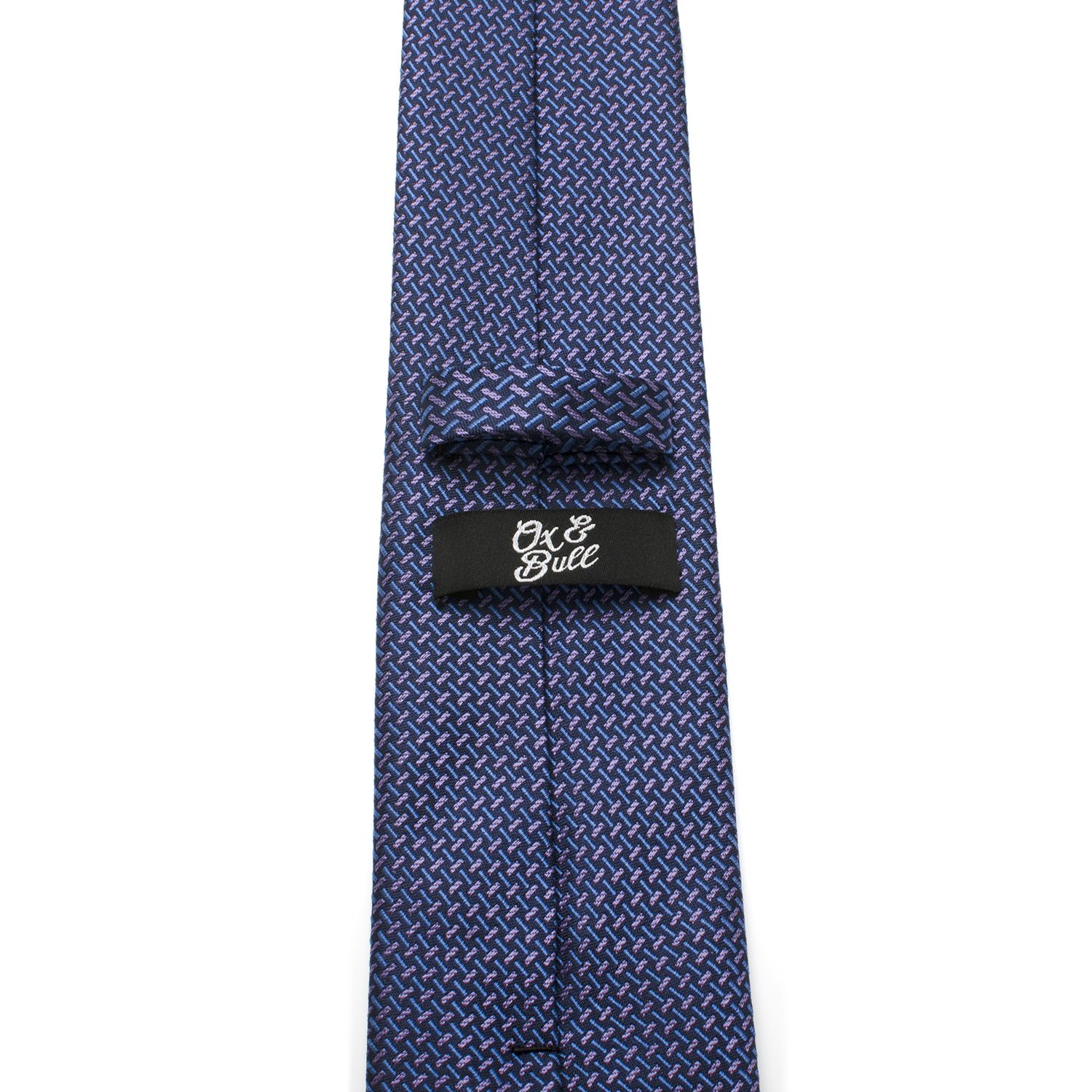 The Mitchell Tie (Iridescent Basketweave Men's Tie) - SARTORO227