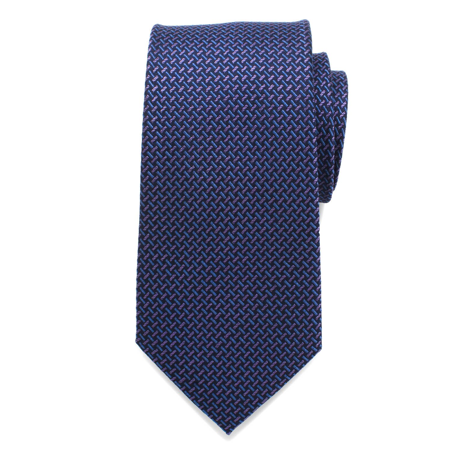 The Mitchell Tie (Iridescent Basketweave Men's Tie) - SARTORO431