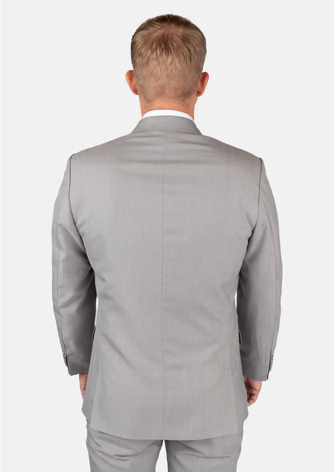 Thompson Harbor Grey Sharkskin Suit - SARTORO