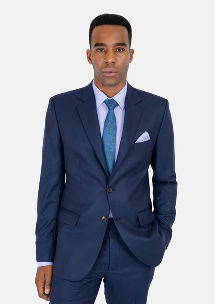Thompson Navy Twill Suit - SARTORO579