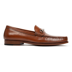 Torino Bit Loafer // Sunlit Oak Tan - SARTORO