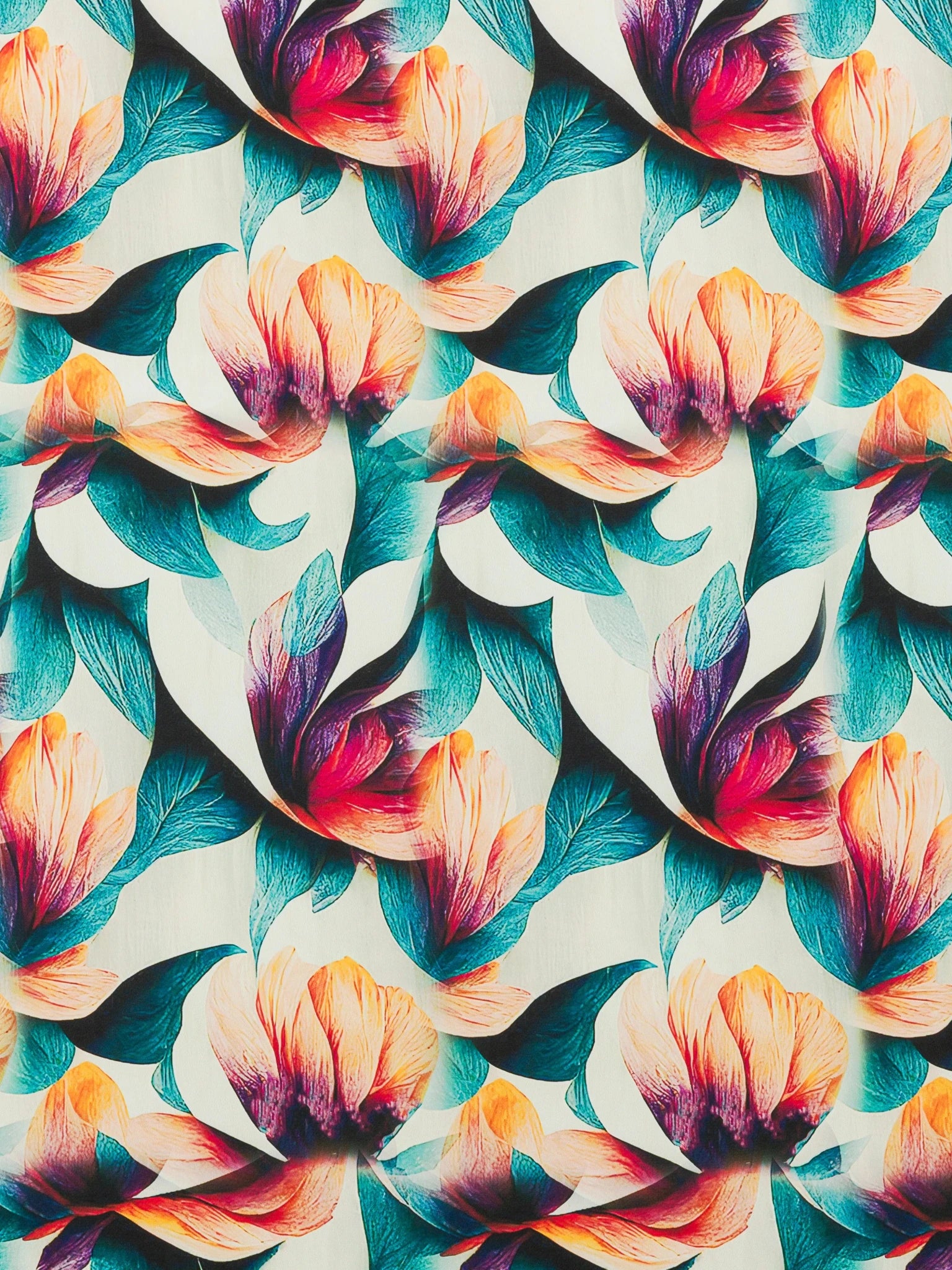 Tropic Lotus Silk Shirt - SARTORO886