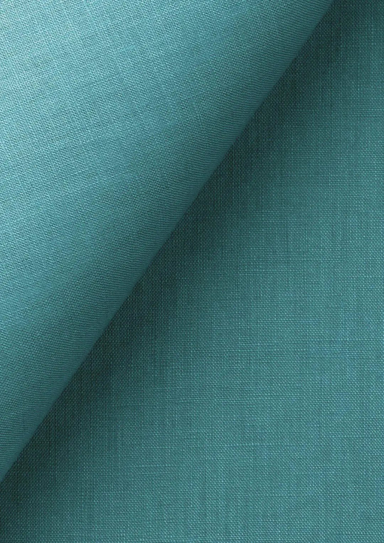 Turkish Blue Linen Vest - SARTORO757