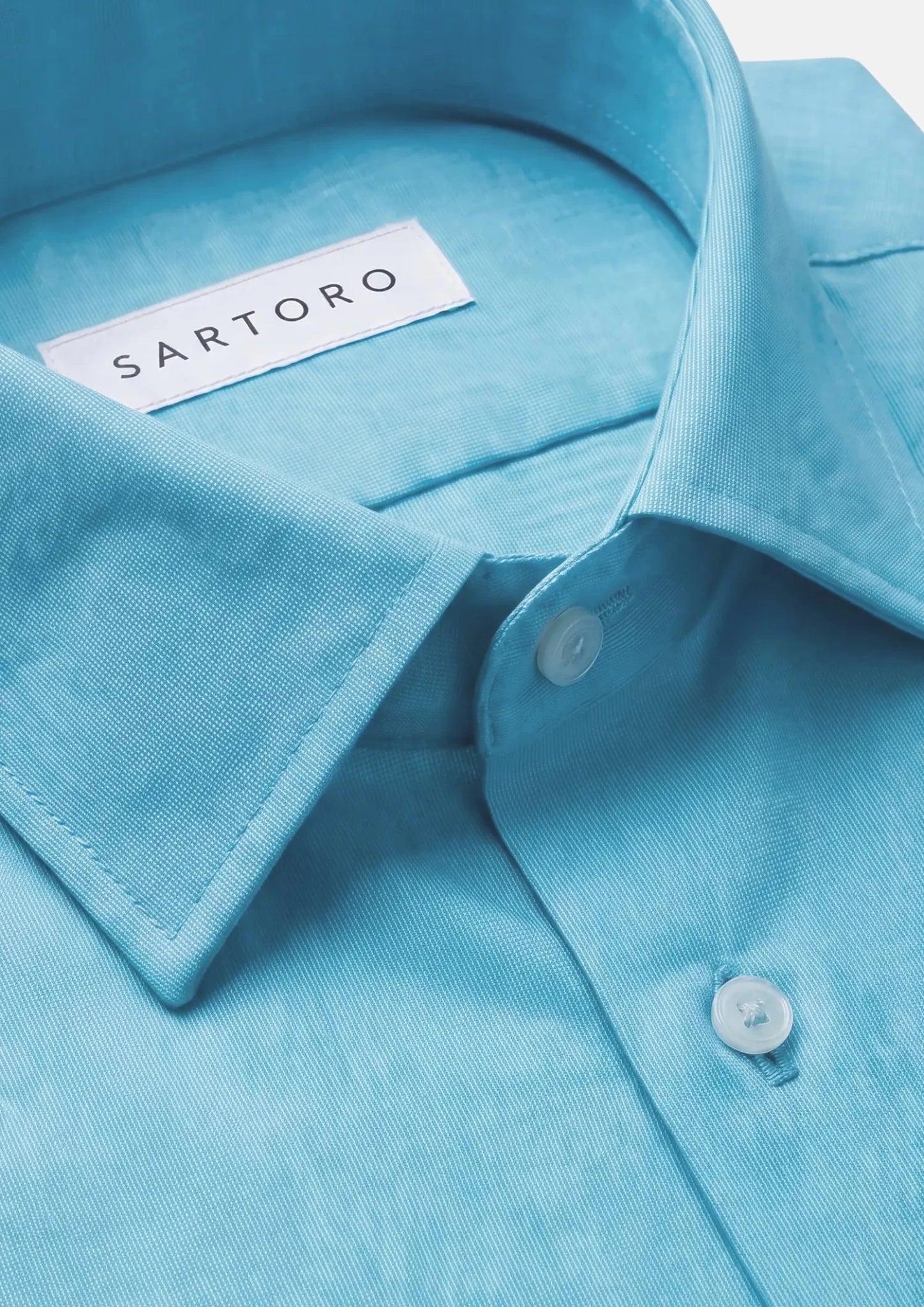Turquoise Egyptian Cotton Shirt559