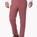 Tuscan Red Linen Pants - SARTORO