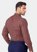 Tuscan Red Linen Shirt - SARTORO