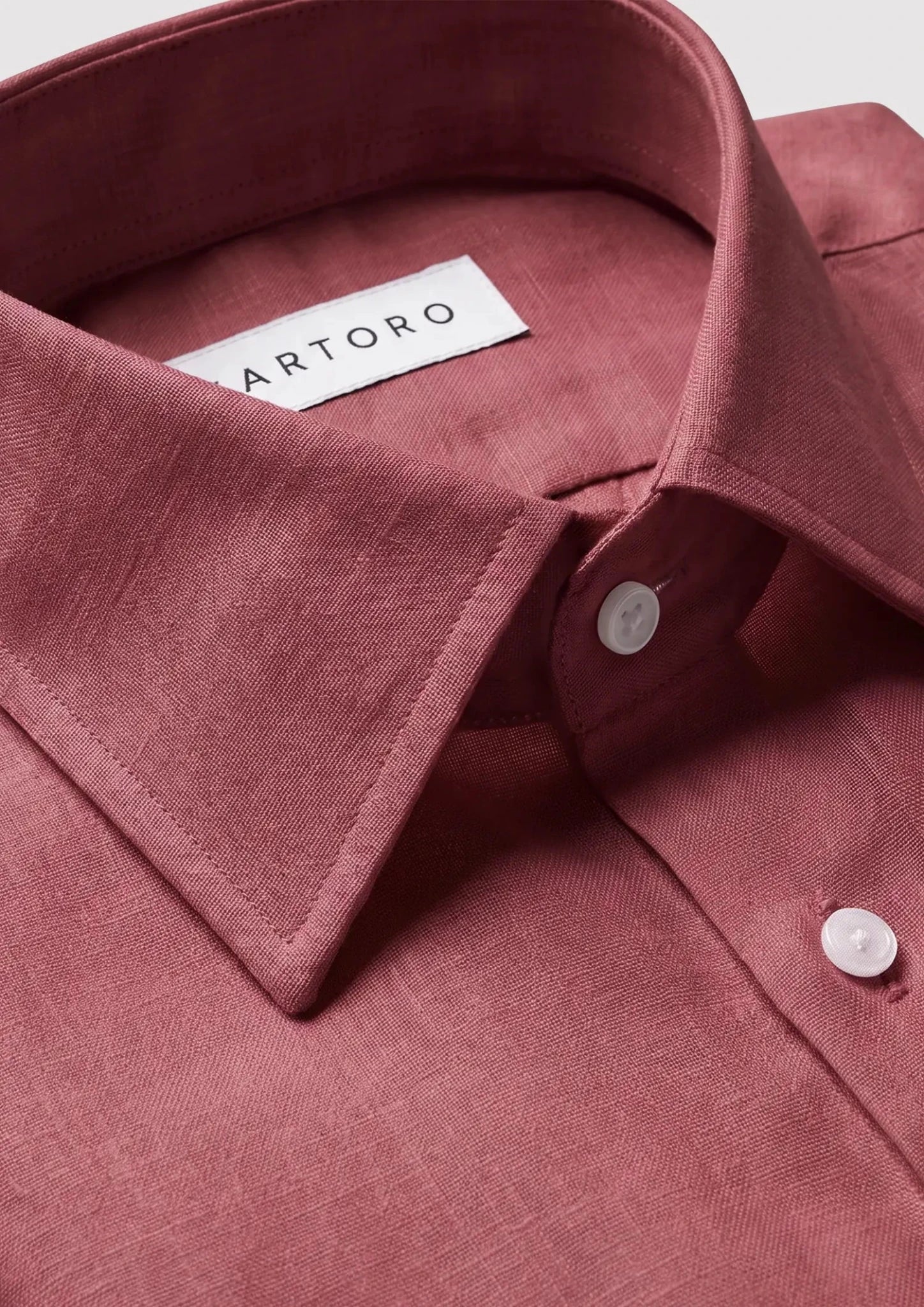 Tuscan Red Linen Shirt211