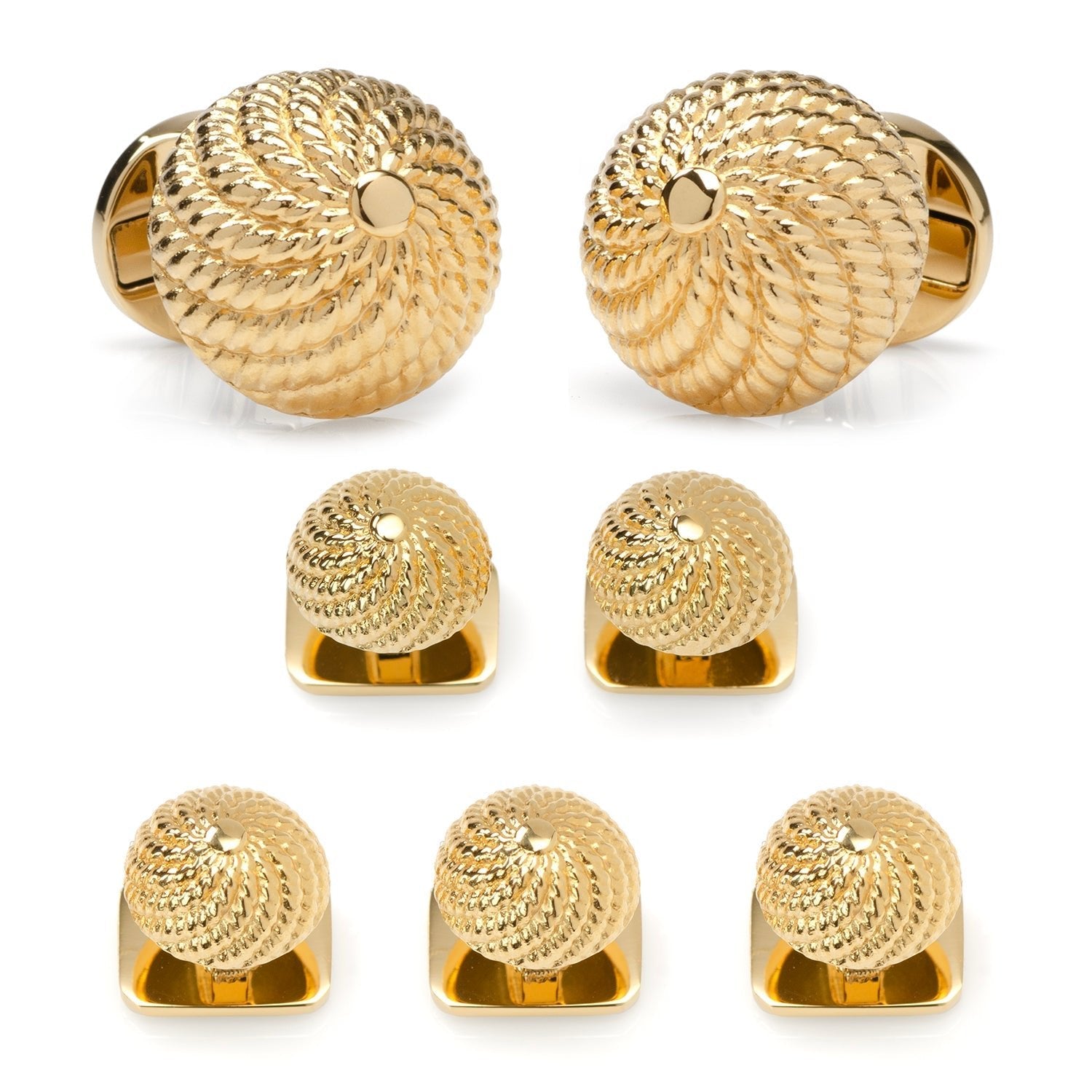 VDP 3D Colony Gold Stainless Stud Set95