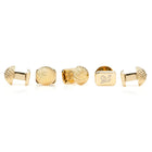 VDP 3D Colony Gold Stainless Studs - SARTORO64
