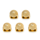 VDP 3D Colony Gold Stainless Studs - SARTORO235
