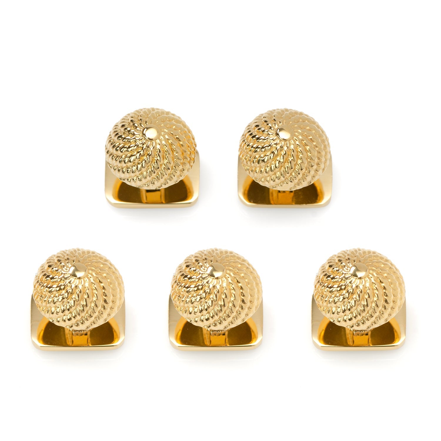 VDP 3D Colony Gold Stainless Studs972