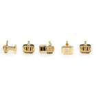 VDP 3D Crown Royal Gold Stainless Studs - SARTORO2