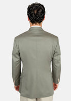 Verona Sage Twill Jacket - SARTORO452