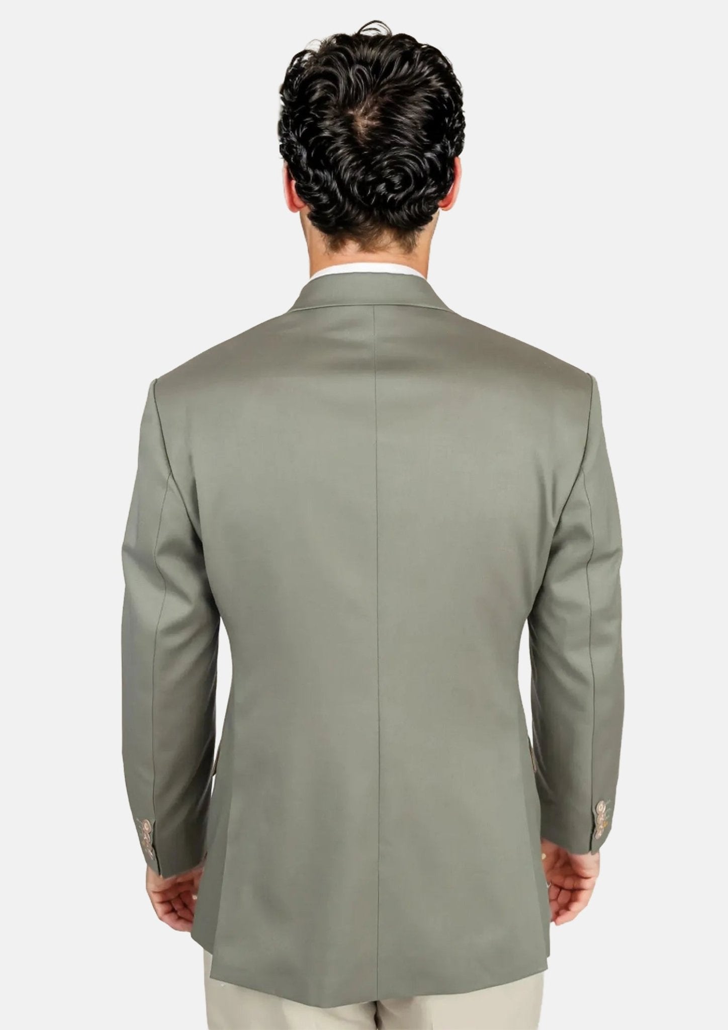 Verona Sage Twill Jacket - SARTORO124