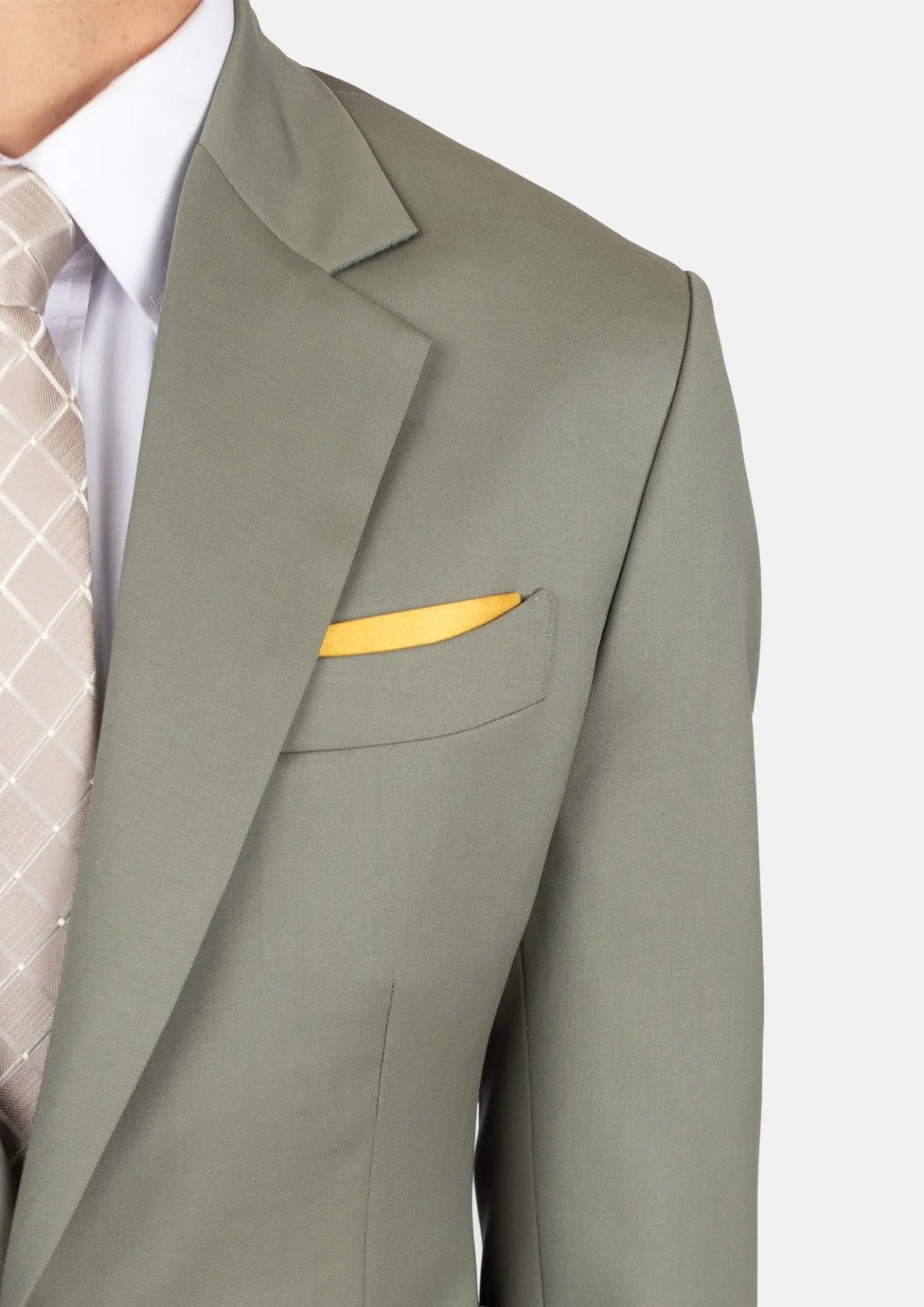 Verona Sage Twill Jacket - SARTORO417