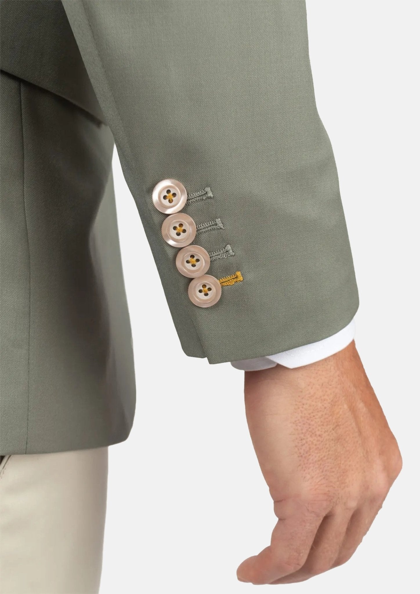 Verona Sage Twill Jacket - SARTORO693