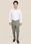 Verona Sage Twill Pants - SARTORO