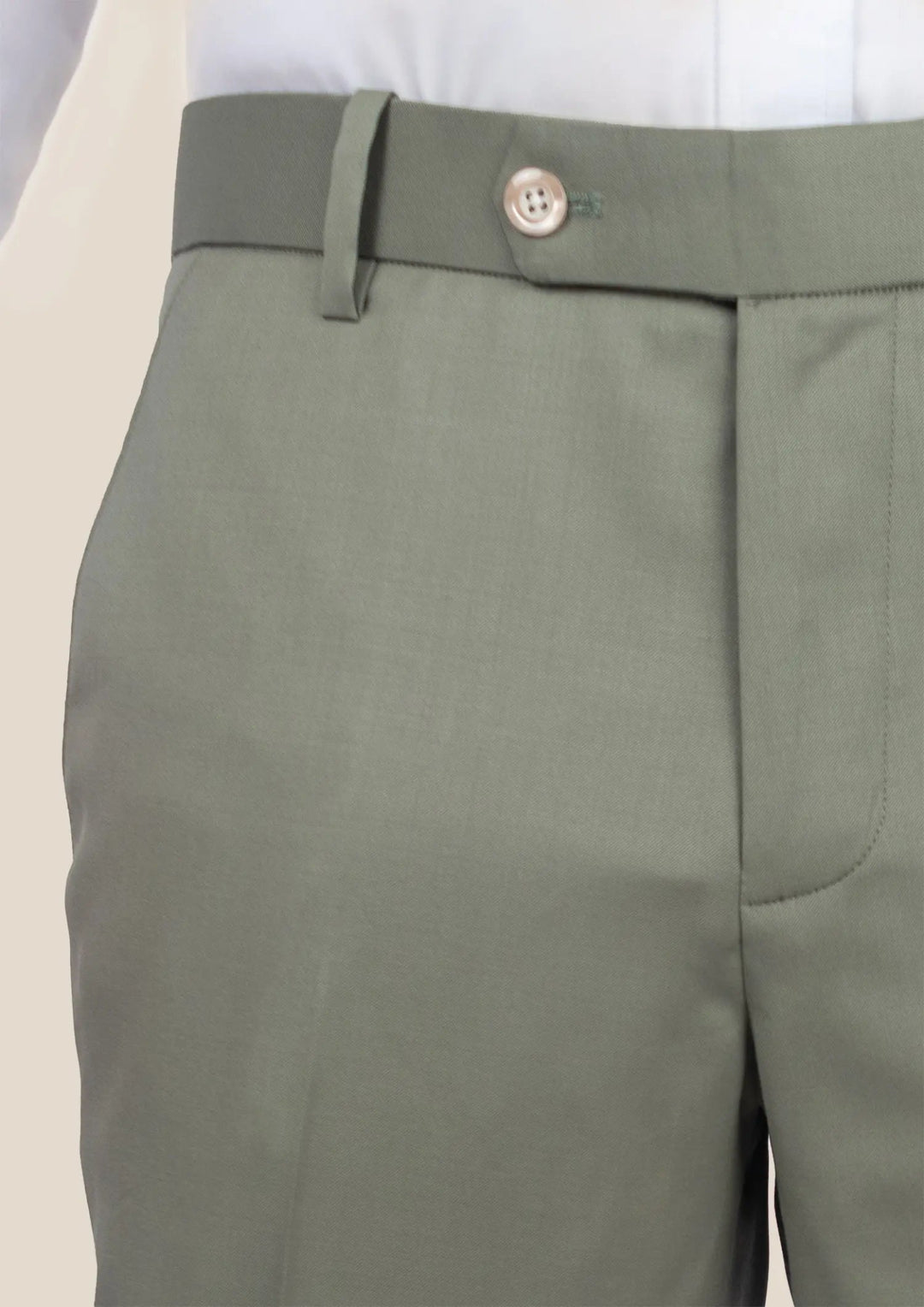 Verona Sage Twill Pants - SARTORO