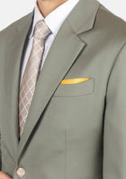 Verona Sage Twill Suit - SARTORO1