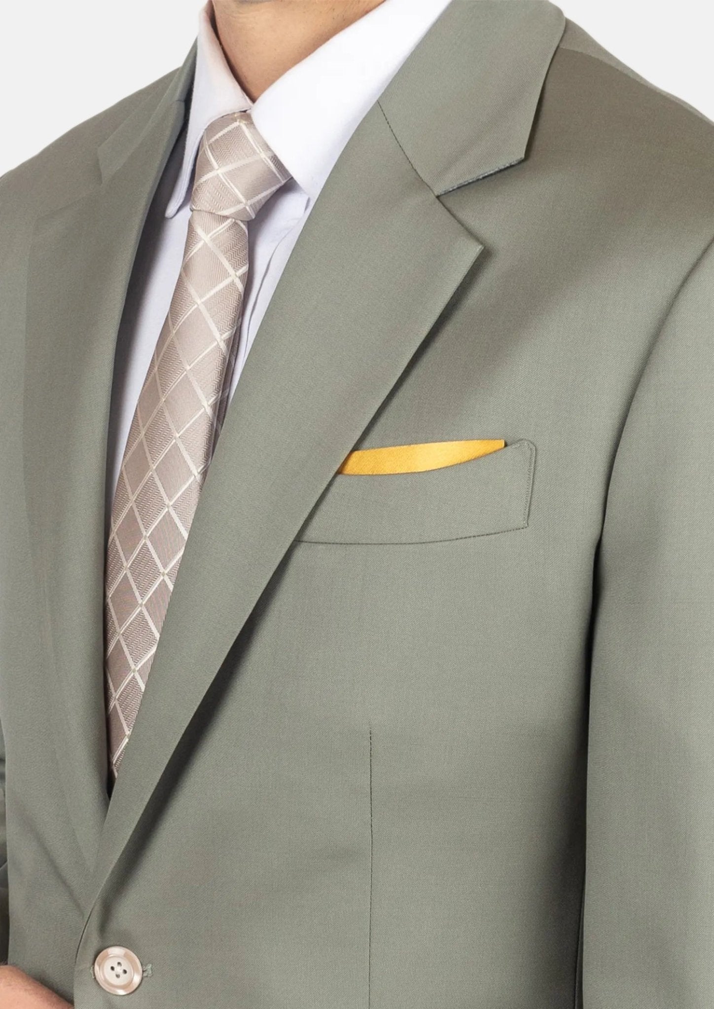 Verona Sage Twill Suit - SARTORO834