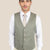 Verona Sage Twill Vest - SARTORO