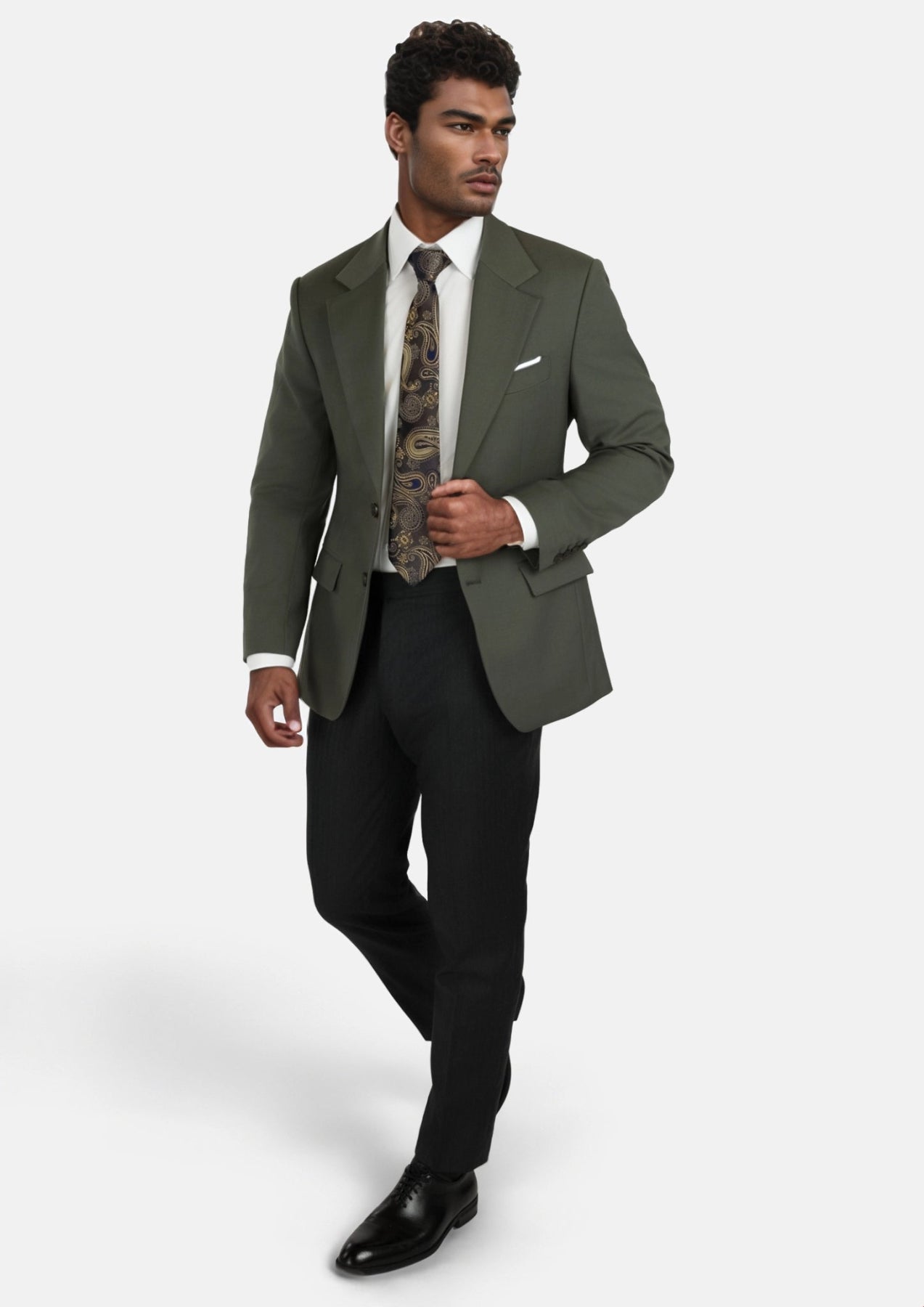 Vintage Olive Ellis Jacket - SARTORO